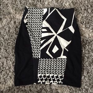 BCBGMAXAZRIA high rise skirt